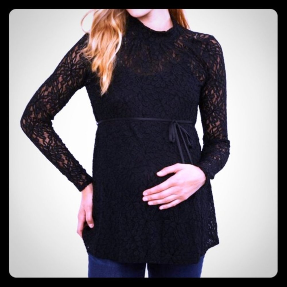 Lace Maternity Top